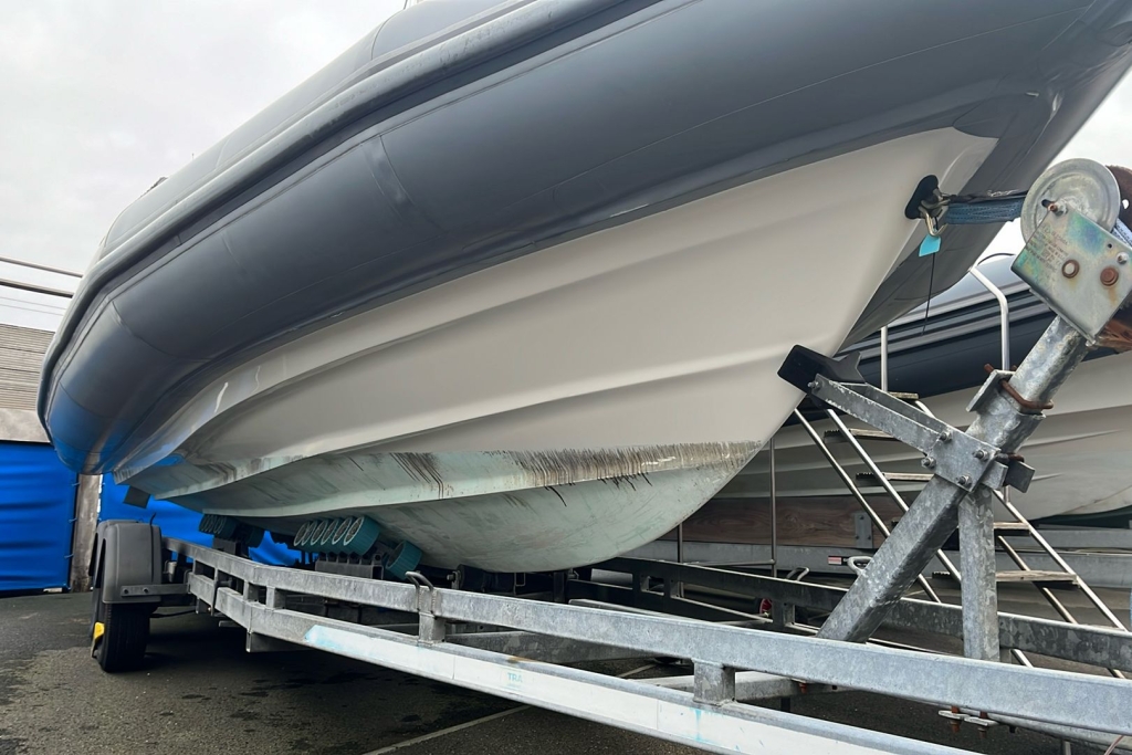 Boat Details – Ribs For Sale - 2010 Ribcraft RIB 7.8 Pro RIB Suzuki DF300 Twin axle roller trailer.