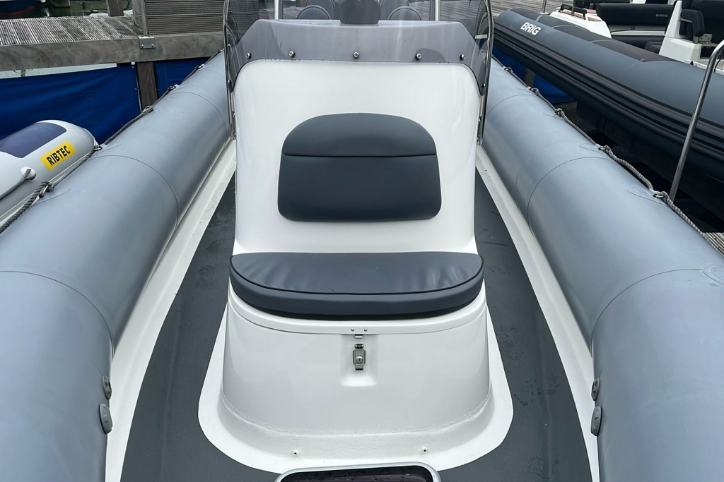 2010 Ribcraft RIB 7.8 Pro RIB Suzuki DF300 Twin axle roller trailer.