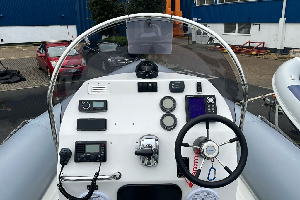 Boat Details – Ribs For Sale - 2010 Ribcraft RIB 7.8 Pro RIB Suzuki DF300 Twin axle roller trailer.
