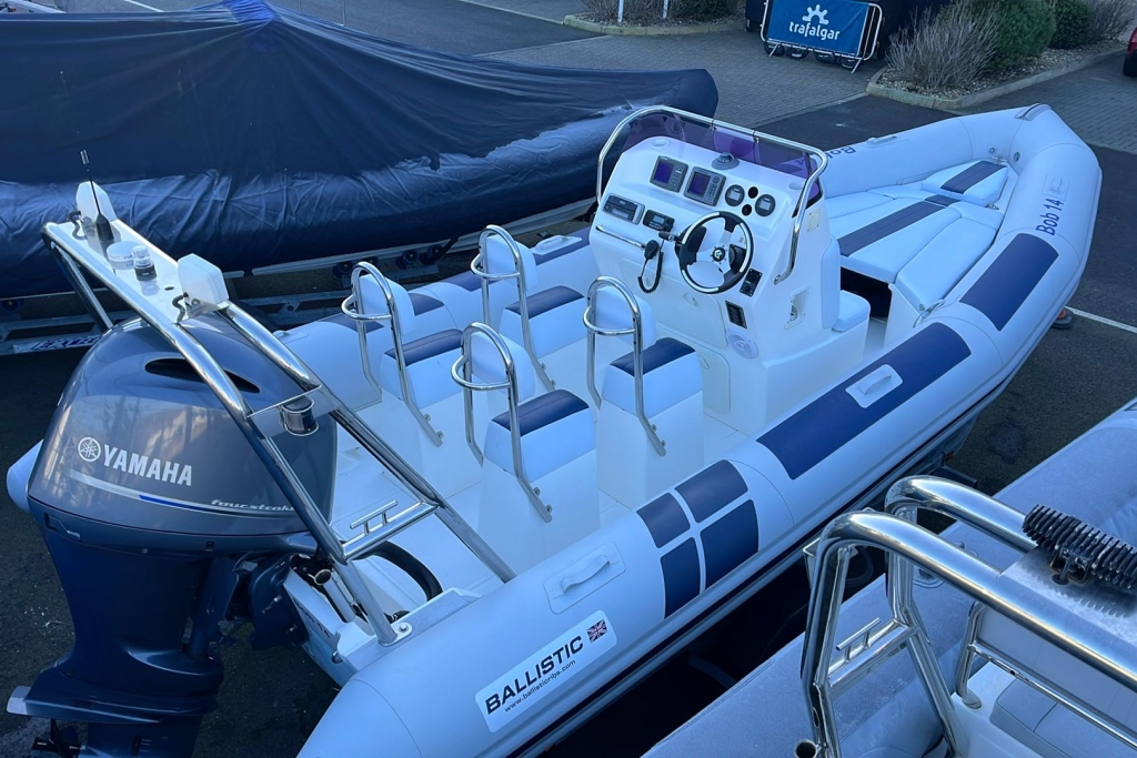 Boat Details – Ribs For Sale - 2007 Ballistic 6.5 RIB Yamaha F150GETX Extreme 1900kg Roller Trailer