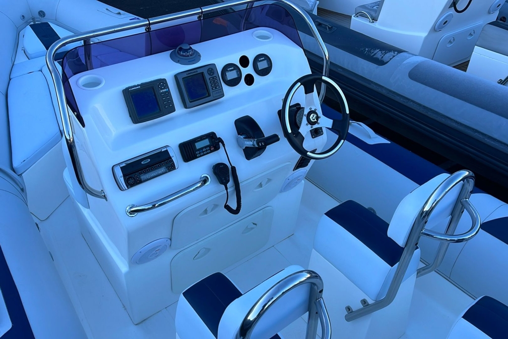 Boat Details – Ribs For Sale - 2007 Ballistic 6.5 RIB Yamaha F150GETX Extreme 1900kg Roller Trailer