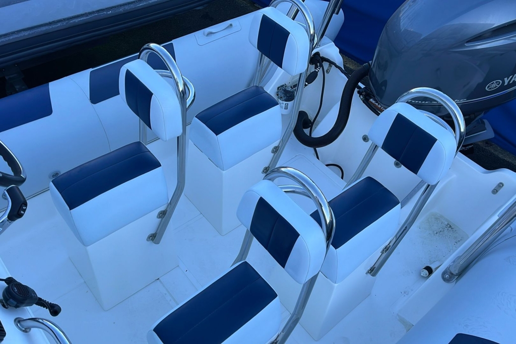 Boat Details – Ribs For Sale - 2007 Ballistic 6.5 RIB Yamaha F150GETX Extreme 1900kg Roller Trailer