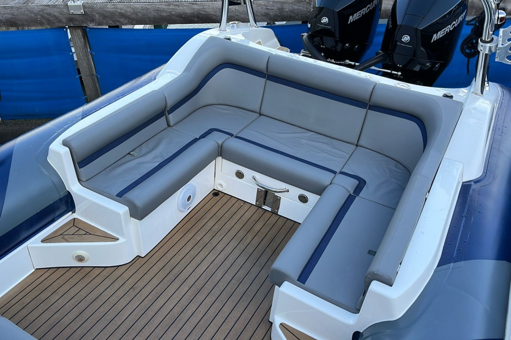 Boat Details – Ribs For Sale - 2018 Cobra RIB 8.7 Twin engine Mercury Verado 225 V6