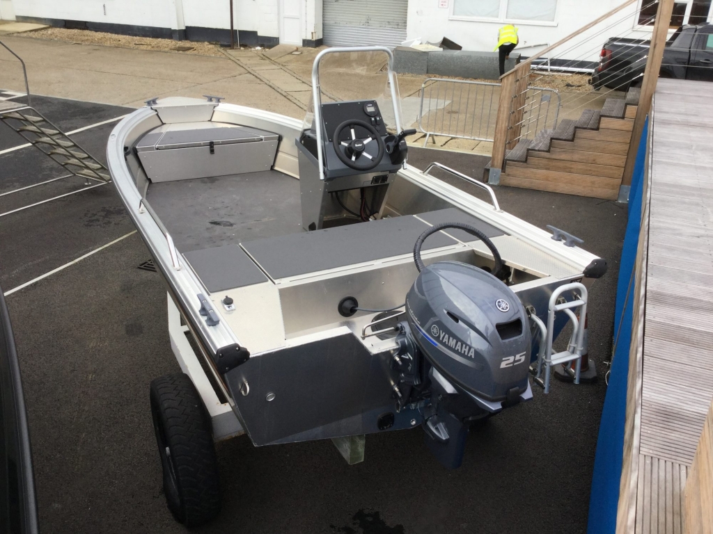 Boat Details – Ribs For Sale - New Buster S with Yamaha F25 engine