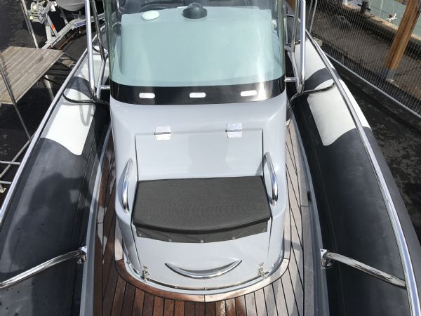 Boat Details – Ribs For Sale - Used Arctic Blue 23 RIB with Yanmar 260HP Inboard Engine