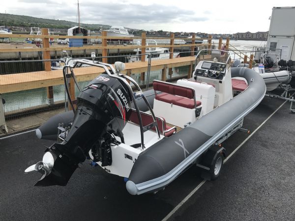 Boat Details – Ribs For Sale - Used 7.6m RIB with Suzuki DF 250HP Outboard Engine