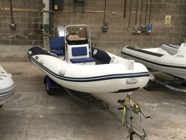 Boat Details – Ribs For Sale - Used Wetline 4.8m RIB with Mariner F50HP Outboard Engine