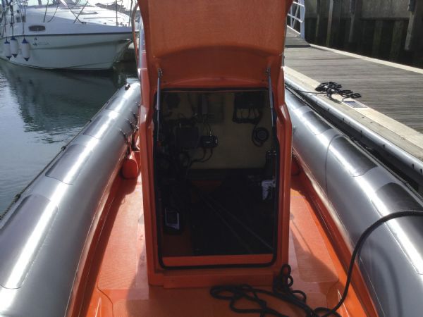 Boat Details – Ribs For Sale - Used Shearwater Cutter 6.8m RIB with Mercury 150HP 4 Stroke Engine