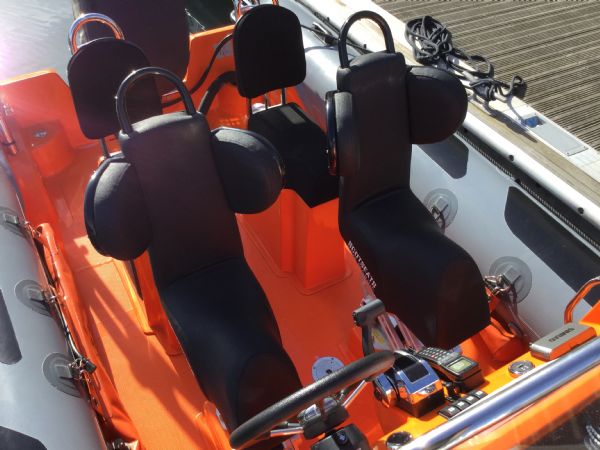 Boat Details – Ribs For Sale - Used Shearwater Cutter 6.8m RIB with Mercury 150HP 4 Stroke Engine