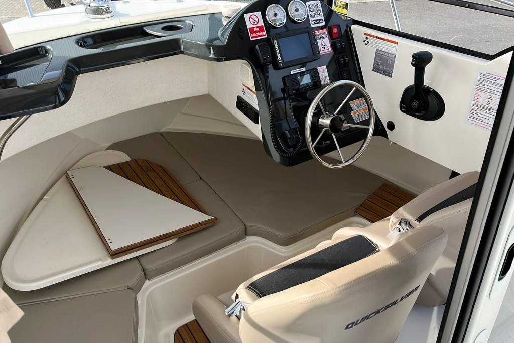 Boat Details – Ribs For Sale - 2019 Quicksilver Pilothouse 605 Mercury F115 Command Thrust