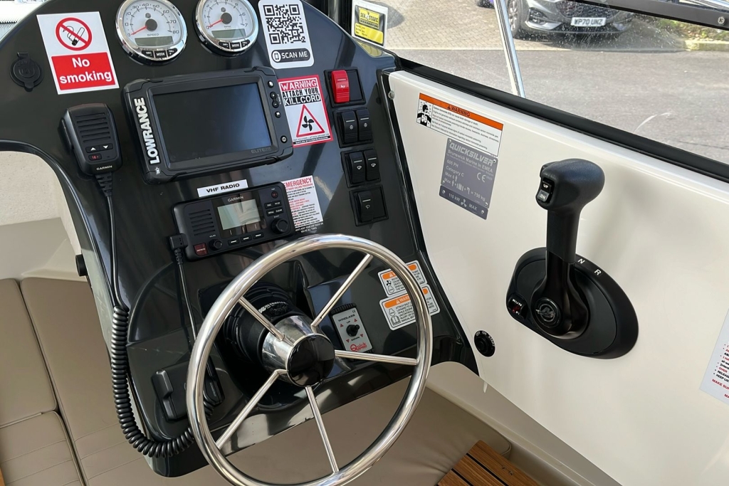 Boat Details – Ribs For Sale - 2019 Quicksilver Pilothouse 605 Mercury F115 Command Thrust