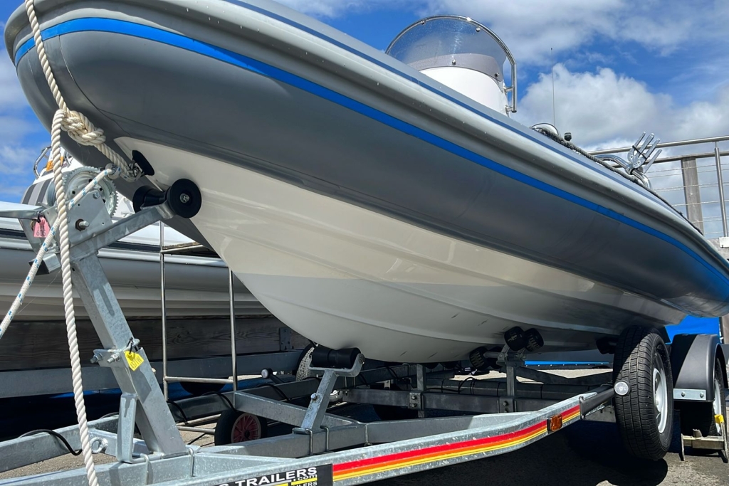 Boat Details – Ribs For Sale - 2017 Ribcraft RIB 530 Suzuki DF100 SBS 1300 EL Roller Trailer (New).
