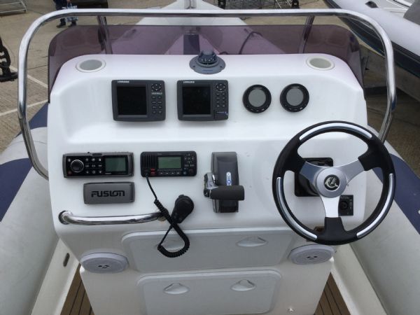 Boat Details – Ribs For Sale - Used Ballistic 6.5m RIB with Evinrude 175HP ETEC Outboard Engine