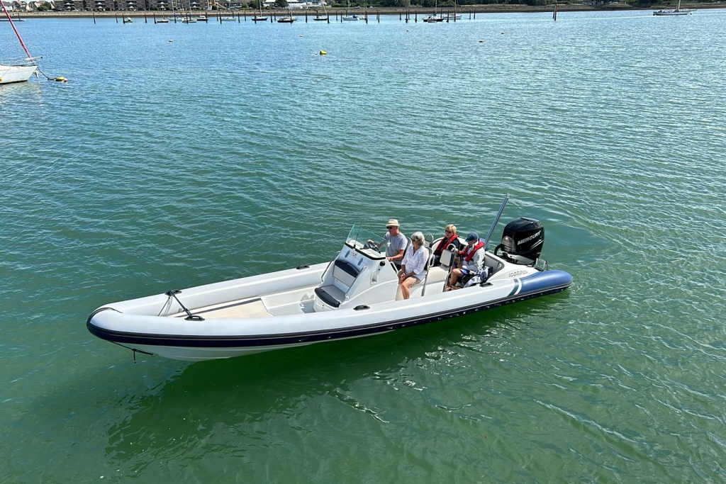 New & Second Hand RIBs & Engines for sale - 2004 Scorpion 8.1m Mercury Verado 350hp L6