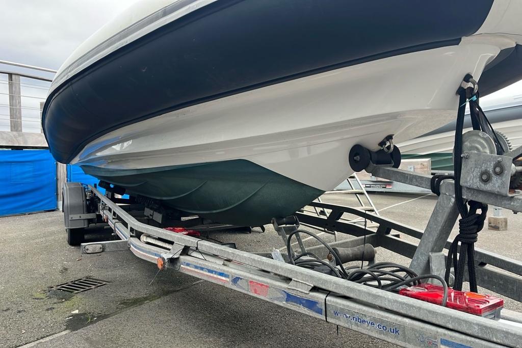 Boat Details – Ribs For Sale - 2017 Ribeye RIB S785 Yamaha F300BETX SBS R4 2600EL Twin Axle trailer.