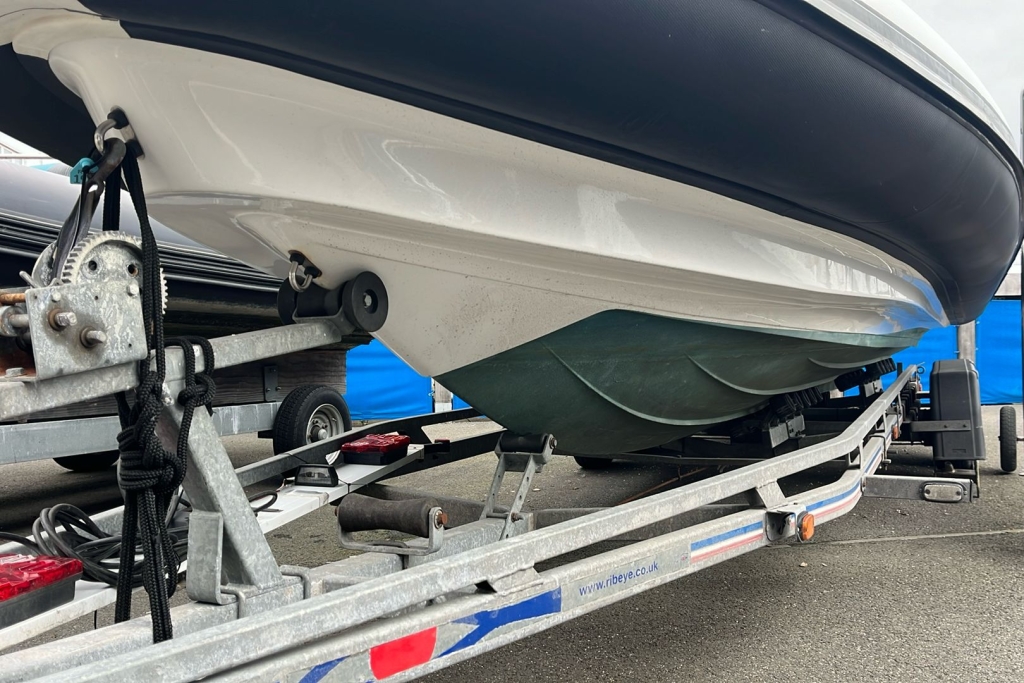 Boat Details – Ribs For Sale - 2017 Ribeye RIB S785 Yamaha F300BETX SBS R4 2600EL Twin Axle trailer.