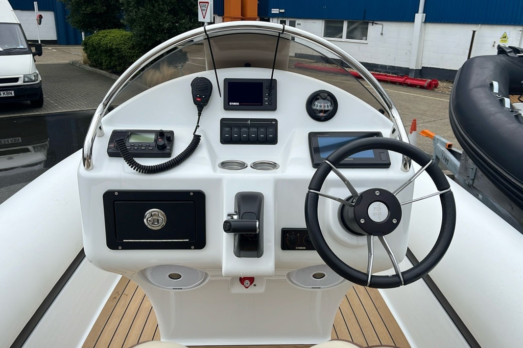 Boat Details – Ribs For Sale - 2017 Ribeye RIB S785 Yamaha F300BETX SBS R4 2600EL Twin Axle trailer.