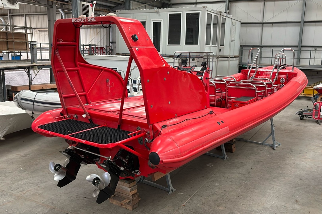 2013 Ribcraft RIB 12.5 Custom Commercial Twin Yanmar 315 6LPA-STP2