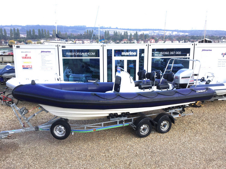 Used Ribcraft 6.8M RIB with Mercury Optimax 225HP Outboard & Trailer - Ribcraft 6.8M