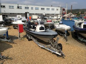 Used Ribcraft 7.8m with Suzuki DF250HP Outboard Engine and Trailer - Ribcraft 7.8m
