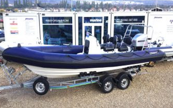 Used Ribcraft 6.8M RIB with Mercury Optimax 225HP Outboard & Trailer - Ribcraft 6.8M