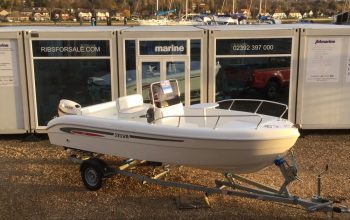 Used Selva 530 Hard Boat with Evinrude ETEC 25HP Engine and Trailer