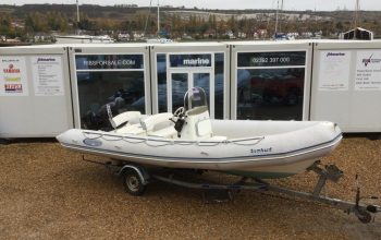 Used Bombard 640 RIB with Suzuki 140HP Outboard Engine and Trailer - Bombard 640