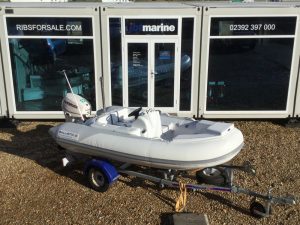 Used Ballistic 3.4M RIB with Evinrude Etec 40HP Outboard Engine - Ballistic 3.4M