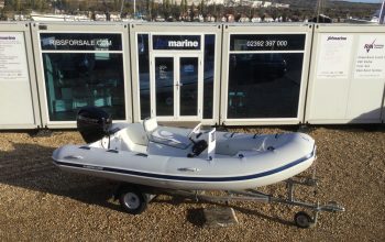 Used Mercury 4.2M RIB for sale with 40HP Outboard Engine and Trailer - Mercury 4.2M