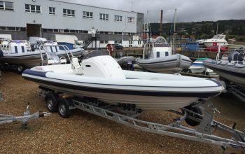 Second Hand Renegade 720 RIB is fitted 150HP outboard engine - Renegade 720