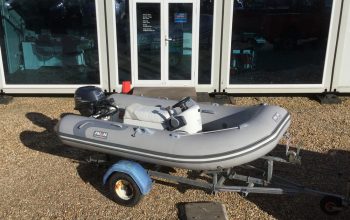 Used Avon 315 RIB with Yamaha 15HP and Trailer - Avon 315