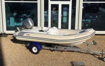 Used Avon Seasport 400DL RIB with Honda BF50HP Engine and Trailer