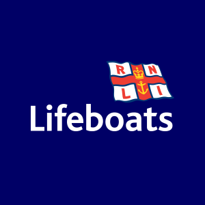 RIB Safety to consider - Life boat logo