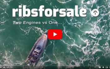 What are the benefits of 2 engines vs 1 on a RIB? - video