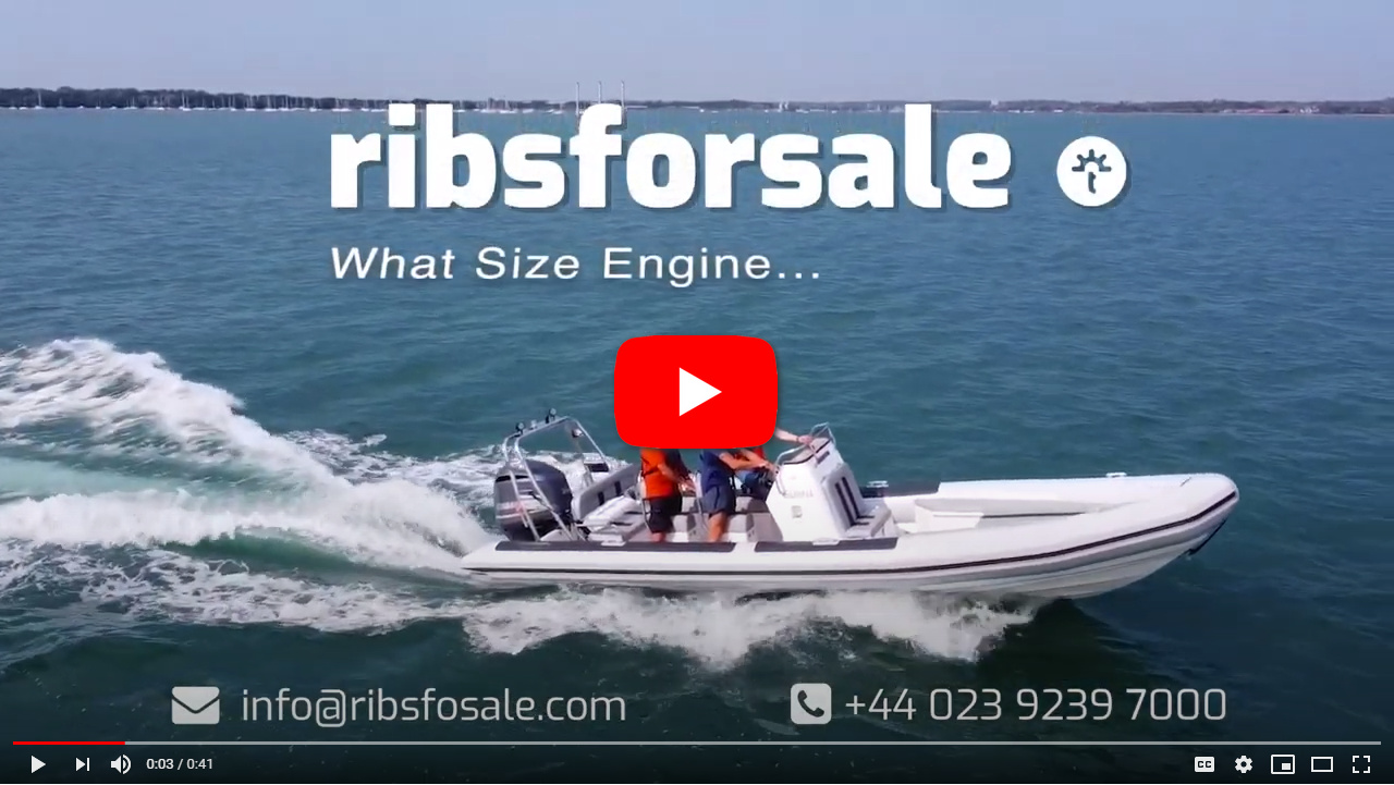 What size engine should I have on my RIB? - video
